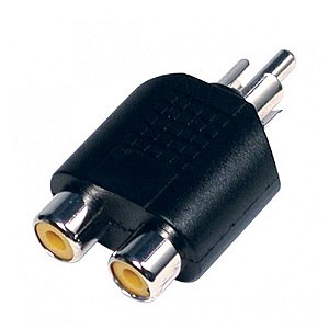 Adaptador 2 RCA F x RCA M MXT