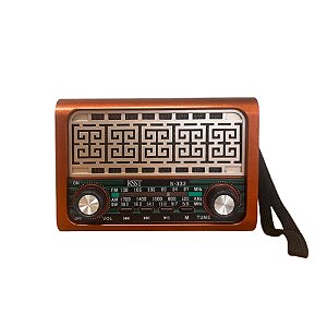 Rádio Portátil KSST K-333 AM/FM Rose Gold