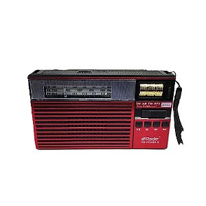 Rádio Portátil Rsdo RD-315UBT AM/FM/SW Vermelho
