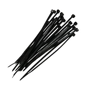 Abraçadeira Nylon Storm Tech ABCD0010 2,5x200mm com 100 Preta