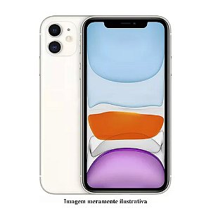 Iphone 11 64GB Apple Branco Seminovo 78%
