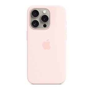 Capa Iphone 15 Pro Soft Protection Rosa