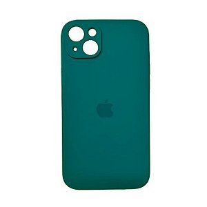 Capa Iphone 15 Plus Soft Protection Verde Acero