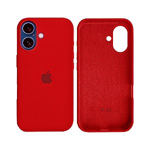 Capa Iphone 16 Soft Protection Vermelha