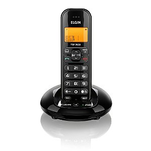 Telefone Elgin TSF7600 Sem Fio Preto