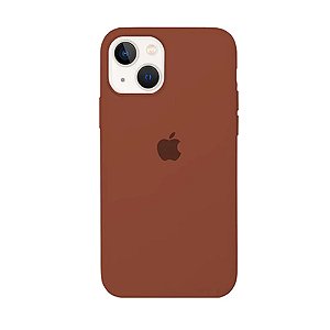 Capa Iphone 13 Soft Protection Marrom