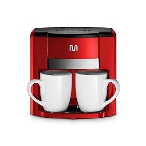 Cafeteira Elétrica Multilaser GO047 2 Xícaras 127V Vermelha