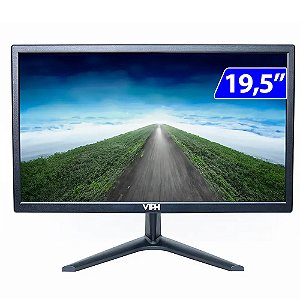 Monitor VIPH VH195 LED 19,5" Preto Bivolt