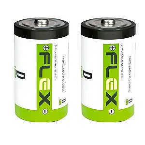 Pilha Zinco D FX-DZ2 Flex com 2