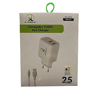 Carregador Tipo-C X-Cell XC-UR76 Branco