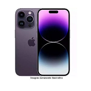 Iphone 14 Pro 128GB Apple  Roxo Seminovo 86% (FI)