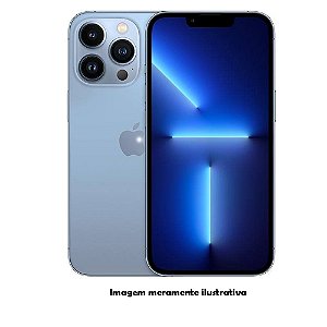 Iphone 13 Pro 256GB Apple Azul Seminovo 85% (MT)