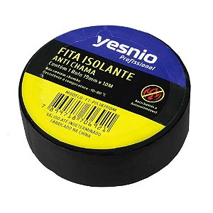 Fita Isolante Yesnio FT-PIS381910M 19mmx10m 10MT