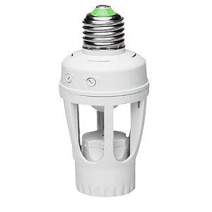 Sensor Presença para Lâmpada Fotocélula E27