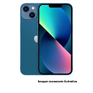 Iphone 13 128GB Apple Azul Seminovo 86% (FI)