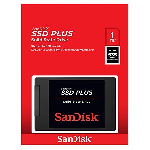 Memória Ssd Plus Sandisk 1TB