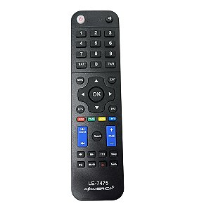 Controle Remoto Receptor Azamerica  Lelong LE-7475