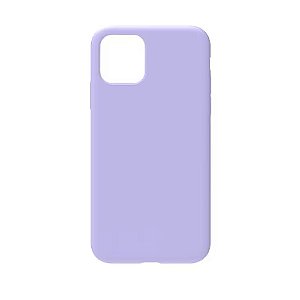 Capa Magsafe Iphone 15 Normal Couro Lilás
