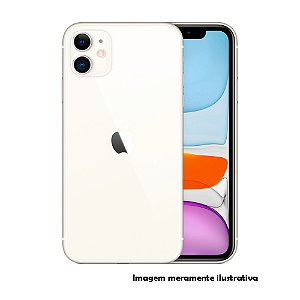 Iphone 11 64GB Apple Branco Seminovo 71% (FI)