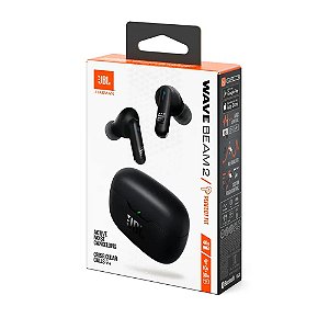 Fone Ouvido JBL Wave Beam 2 Bluetooth Preto