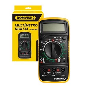 Multímetro Digital Bomvink Bom-6011