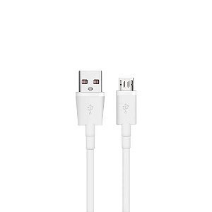 Cabo Dinamic USB x Micro USB A'Gold CB111-2 1 Mt Branco
