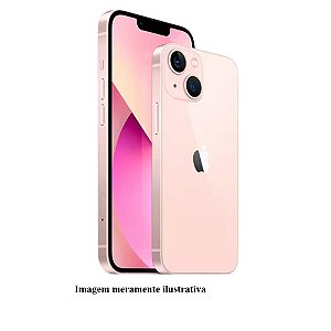 Iphone 13 128GB Apple Rosa Seminovo 86% (FI)