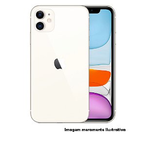 Iphone 11 64GB Apple Branco Seminovo 70% (FI)