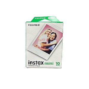 Filme Câmera Polaroid Fujifilm Instax Mini c/10