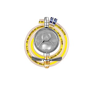 Regulador Gás Com Mangueira 80cm Aliança