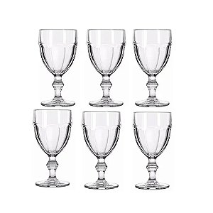 Jogo Taças Original Glass GL7223 Jade 340ML 6 Peças