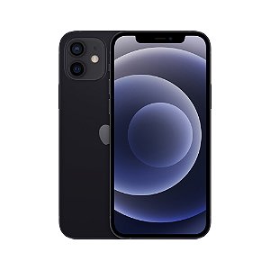 Iphone 12 64GB Apple Preto Seminovo 76%