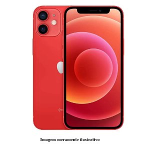 Iphone 12 64GB Apple Vermelho Seminovo 81% (FI)