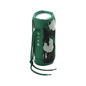 Caixa Som Portátil Imenso IMS-S1032 10W Verde Camuflado