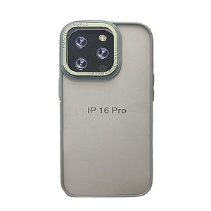 Capa Iphone 16 Pro Super Cristal Azul Acero