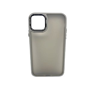 Capa Iphone 11  Super Cristal Cinza