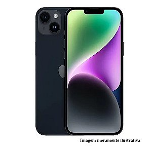 Iphone 14 Plus 128GB Apple Preto Seminovo 86% (MT)