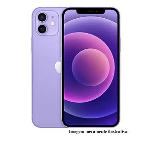 Iphone 12 64GB Apple Lilás Seminovo 82% (FI)
