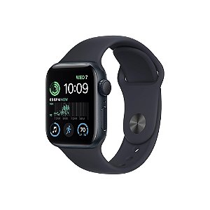 Apple Watch SE 2ª Geração Alumínio 44mm Meia Noite