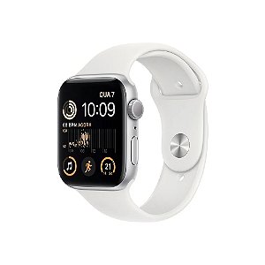 Apple Watch SE 2ª Geração Alumínio 44mm Prateado