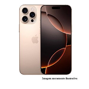 Iphone 16 Pro Max 256GB Apple Desert Seminovo 100% (FI)