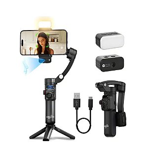 Estabilizador Gimbal Câmera Oberon OR-1682 com Rastreamento Preto