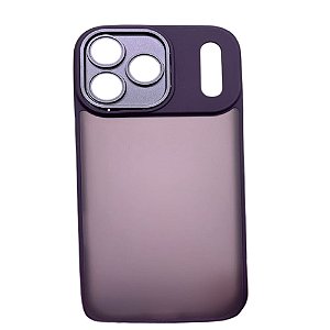 Capa Iphone 17 Pro Max Super Cristal Roxo