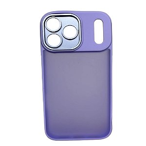 Capa Iphone 17 Pro Max Super Cristal Lilás
