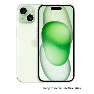 Iphone 15 128GB Apple Verde Seminovo 88% (FI)