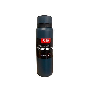 Garrafa Água Térmica em Aço Inoxidável 800ML Ciano