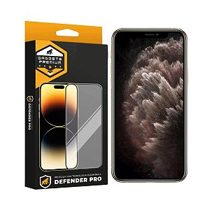 Pelicula Defender Pro Iphone X/XS/11Pro - Preta