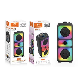 Caixa Som Bluetooth H'Maston QS07 Preto