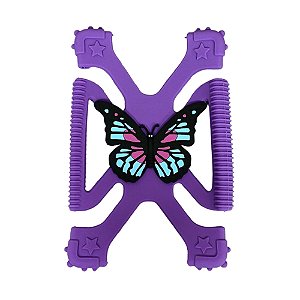 Capa para Tablet 6.0"-7.8" Roxo de Borboleta