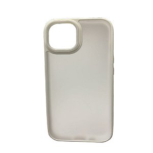 Capa Iphone 15  Super Cristal Branco